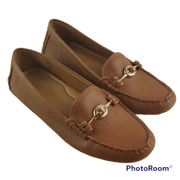 Coach Shoes Coach Arlene Pebble Grain Leather Loafers New Poshmark